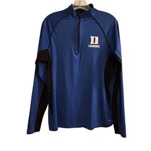 Duke Blue Devils Men's 1/4 Zip Pullover Jacket‎ Blue Size S